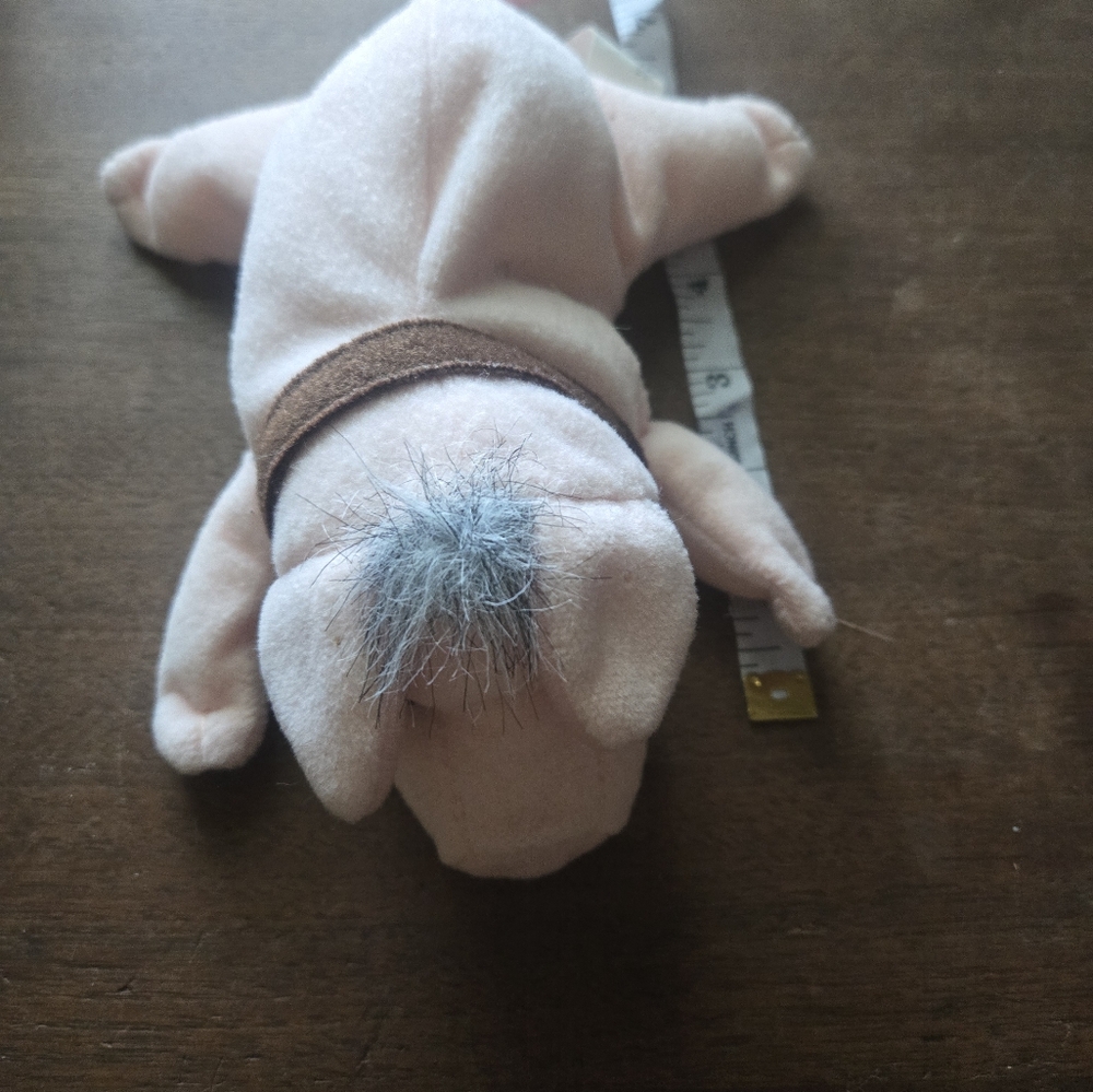 Babe in the City Babe Pig 7in Bean Bag Plush Stuffed Animal Doll Toy